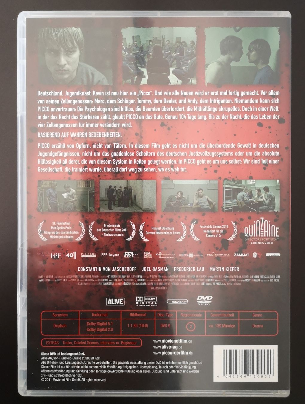 Tutti i DVDs: PICCO - Spielfilm über deutschen Jugendknast – Usato da Sierre venduto da sevenworlds 1