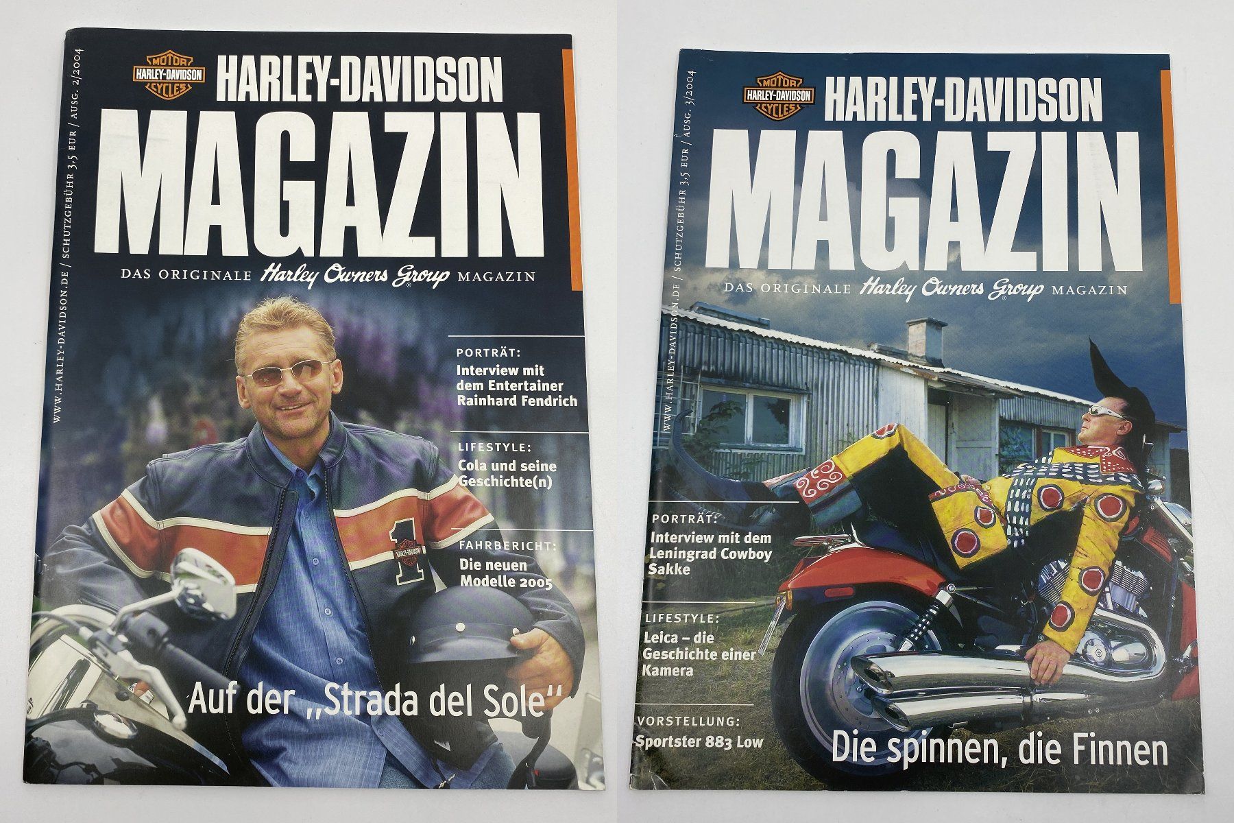 Riviste & Magazine: 10 Harley Owners Group Magazine 2003 - 2007 – Nuovo (secondo la descrizione) da Langwiesen venduto da Restposten-24 5