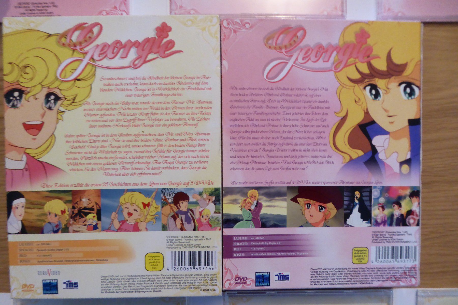 Tutti i DVDs: 2 DVD Boxen Georgie Anime deutsch – Usato da Allschwil venduto da Summelsarium 1