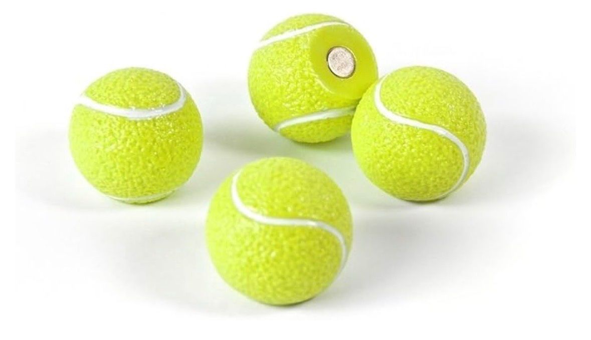Calamite: Tennis Magnete Roger Federer 2 Pack/8 Bälle – Nuovo e nell'imballaggio originale da Mühlau venduto da RotHluchs 1