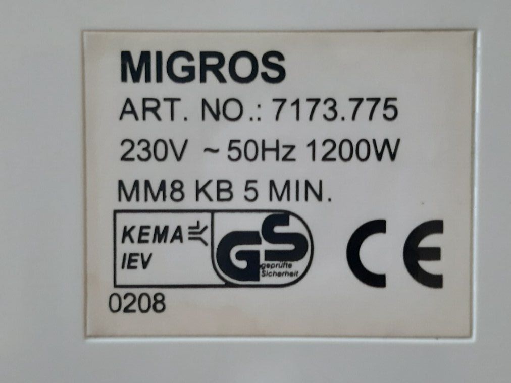 Migros Küchengeräte: Popcorn Maschine – Gebraucht aus Wila von myquaso 5