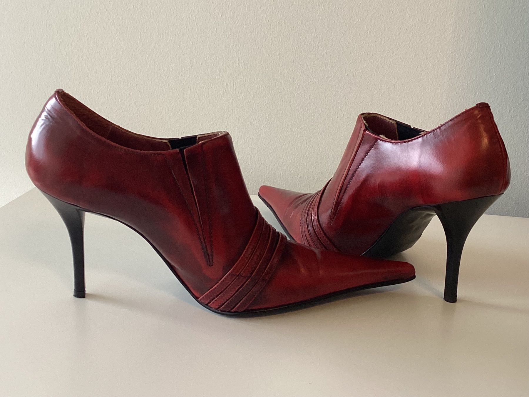 Navyboot Scarpe da donna: Neue Navyboot High Heels Gr. 37 bordeaux – Nuovo (secondo la descrizione) da Möhlin venduto da Nadine_75 1