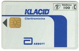 Telefonkarte Spanien P-127 Abbott Klacid