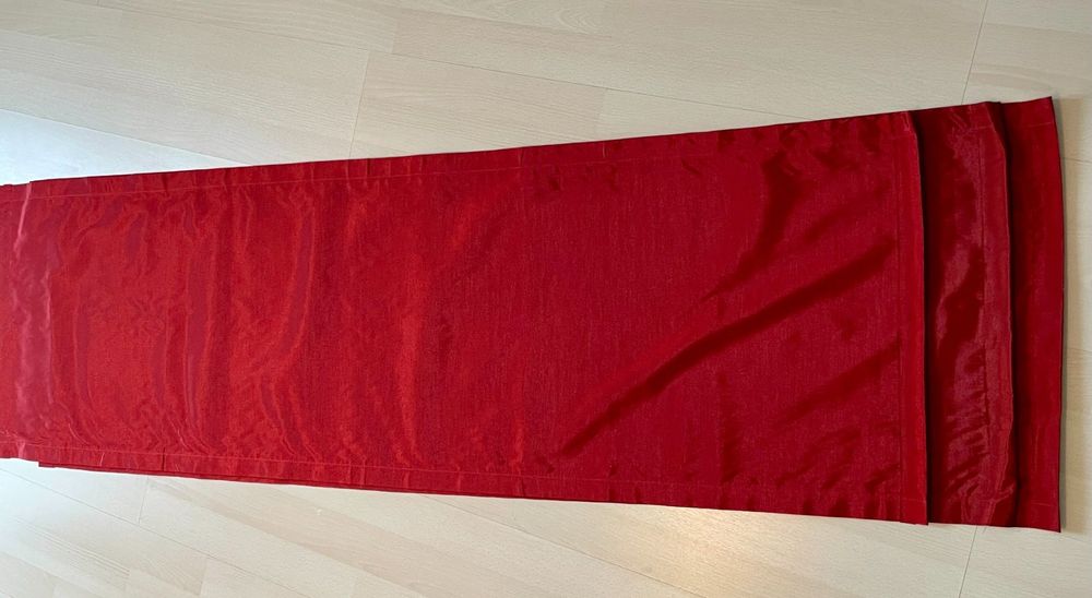 Weihnachtlicher Tischläufer Mit Weihnachtsmann-Stickerei – Ca. 40x90 Cm – Festliche Tischdeko Für Weihnachten