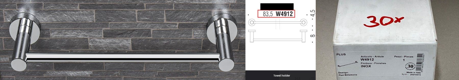 Portasapone: Posten (70Stk) Colombo Bad Accessoires – Nuovo (secondo la descrizione) da Derendingen venduto da Meisterstuecke 3