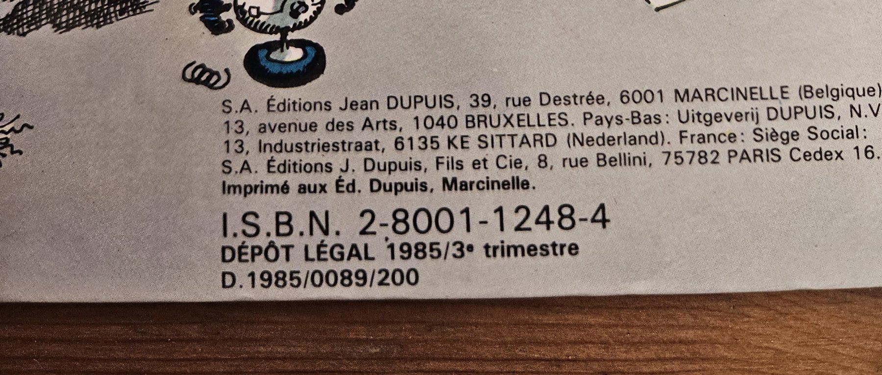 Fumetti: Gaston N 0 E.O. (T.T.B.E.) Gaffes et gadgets – Usato da Prévonloup venduto da bitume1975 2