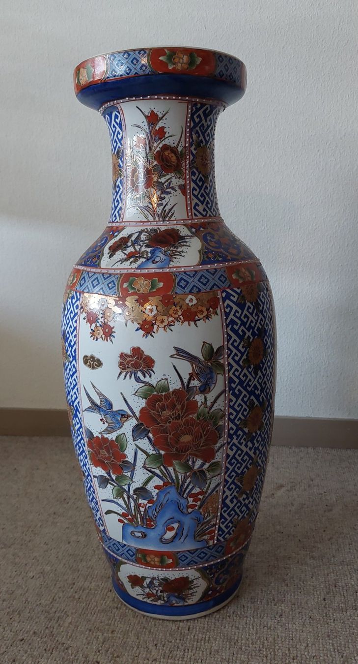 Vase & Récipients: Bodenvase handbemalt, Ming Dynastie – D'occasion à Dornach par Chrx 1