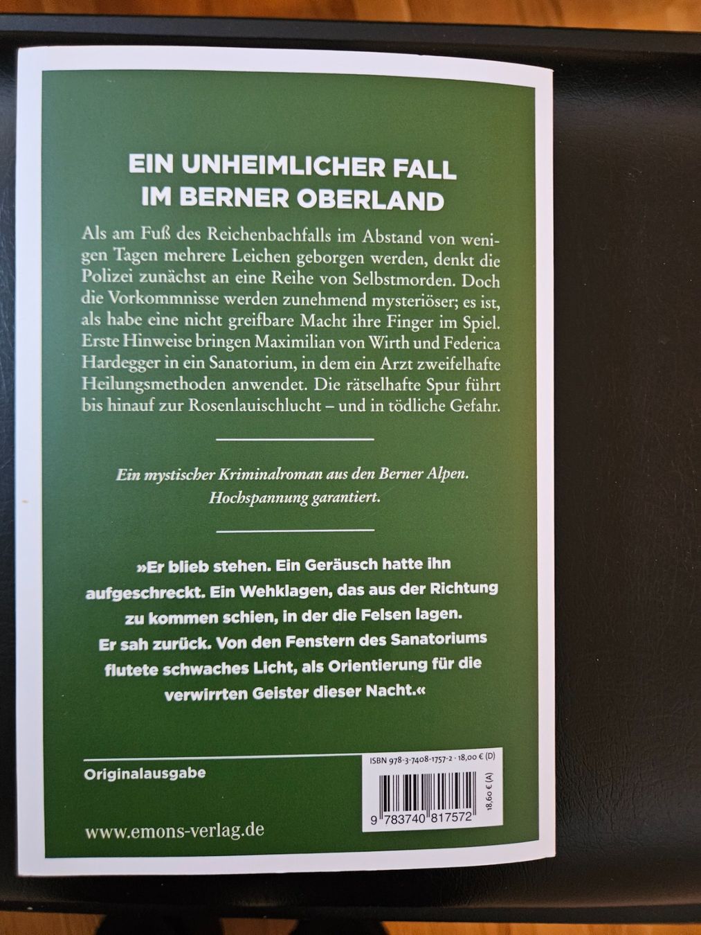 Libri: Rosenlaui - Silvia Götschi – Nuovo (secondo la descrizione) da Rheineck venduto da Freibach9424 1
