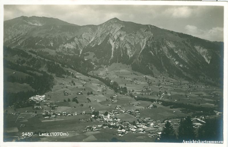 Cartoline postali: Lenk + ca. 1920 – Usato da Emmenbrücke venduto da teestube