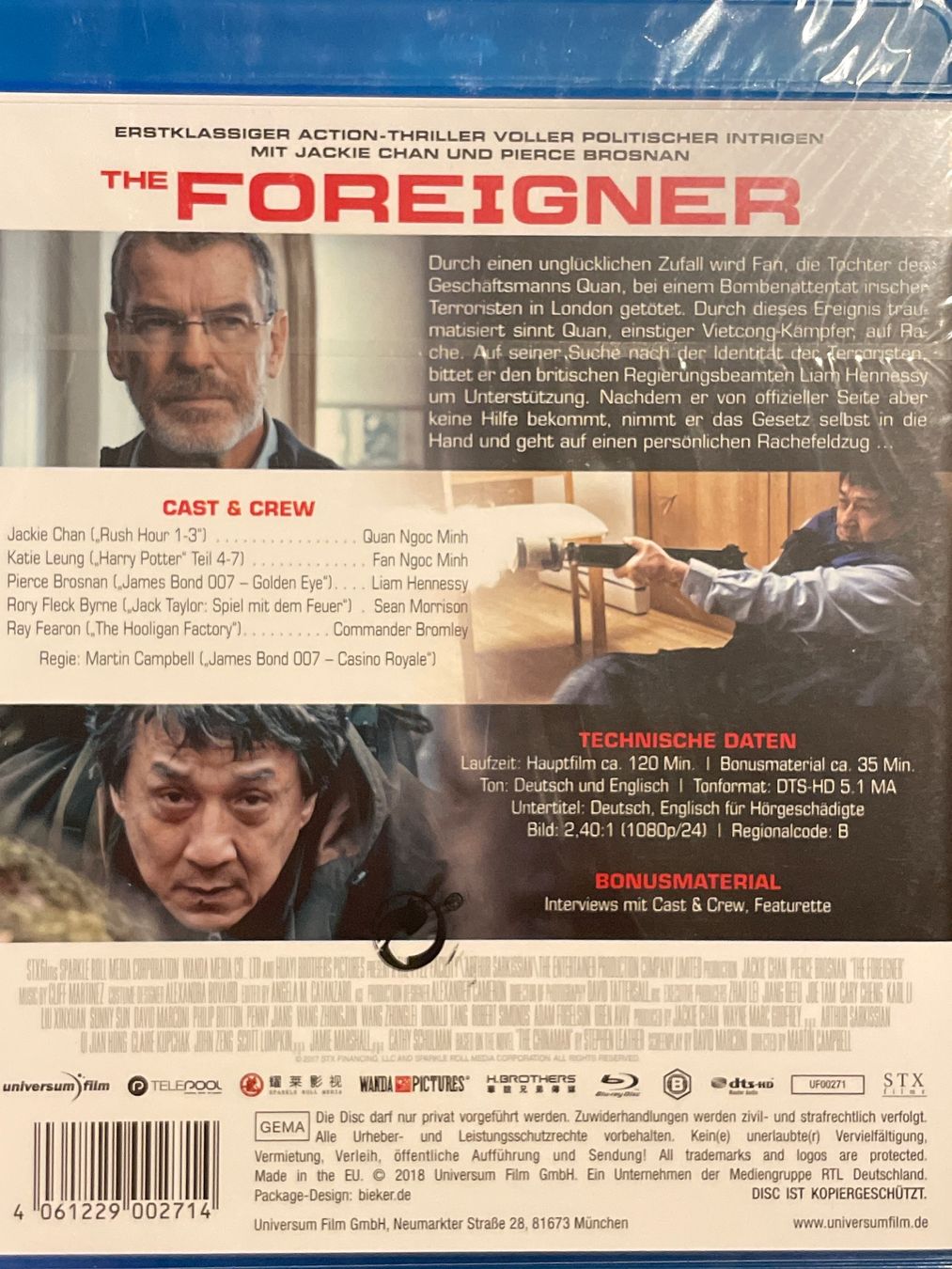 Tutti i DVDs: The Foreigner  (2018) – Nuovo (secondo la descrizione) da Waldenburg venduto da Gonzo8 1