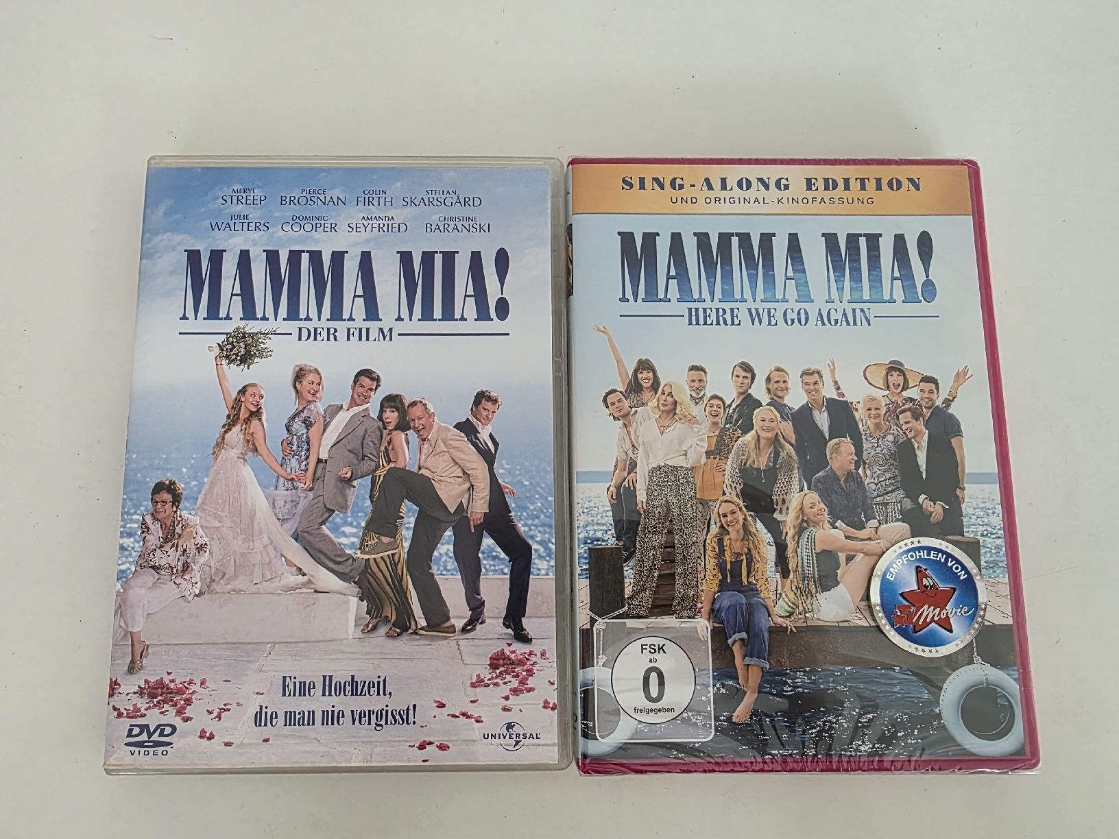 Tous les DVDs: Mamma Mia Filme – D'occasion à Muri AG par ramitravel1