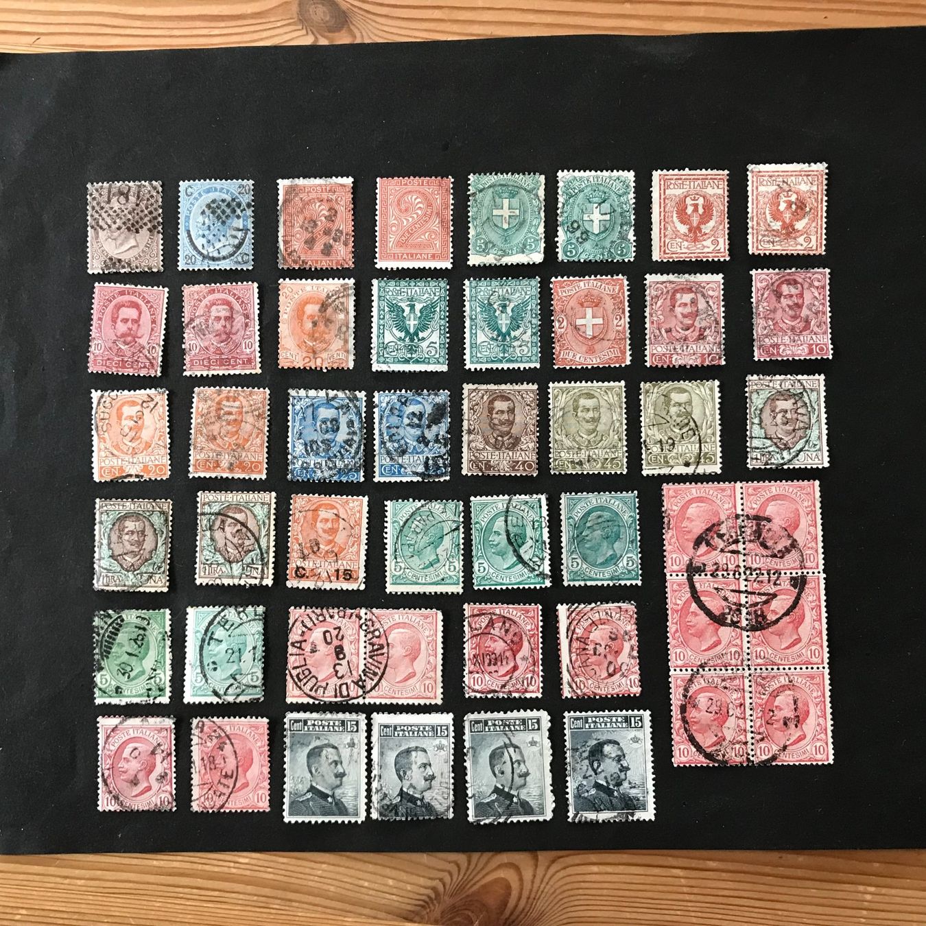 Alle Briefmarken: ITALIEN: kleine Sammlung 1863 - 1955, gest. – Gebraucht aus Uitikon Waldegg von Gooddeal05