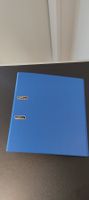 Ordner A4 Blau 75mm Breit mit Transparenthülle