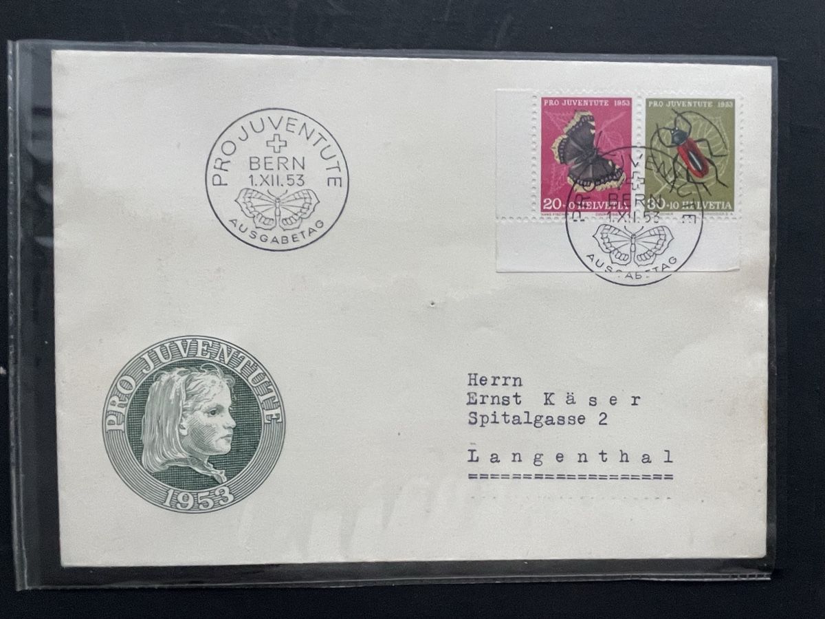 Tutti i francobolli: Pro Juventute 1.12.1953 ETF – Usato da Meierskappel venduto da Hala03