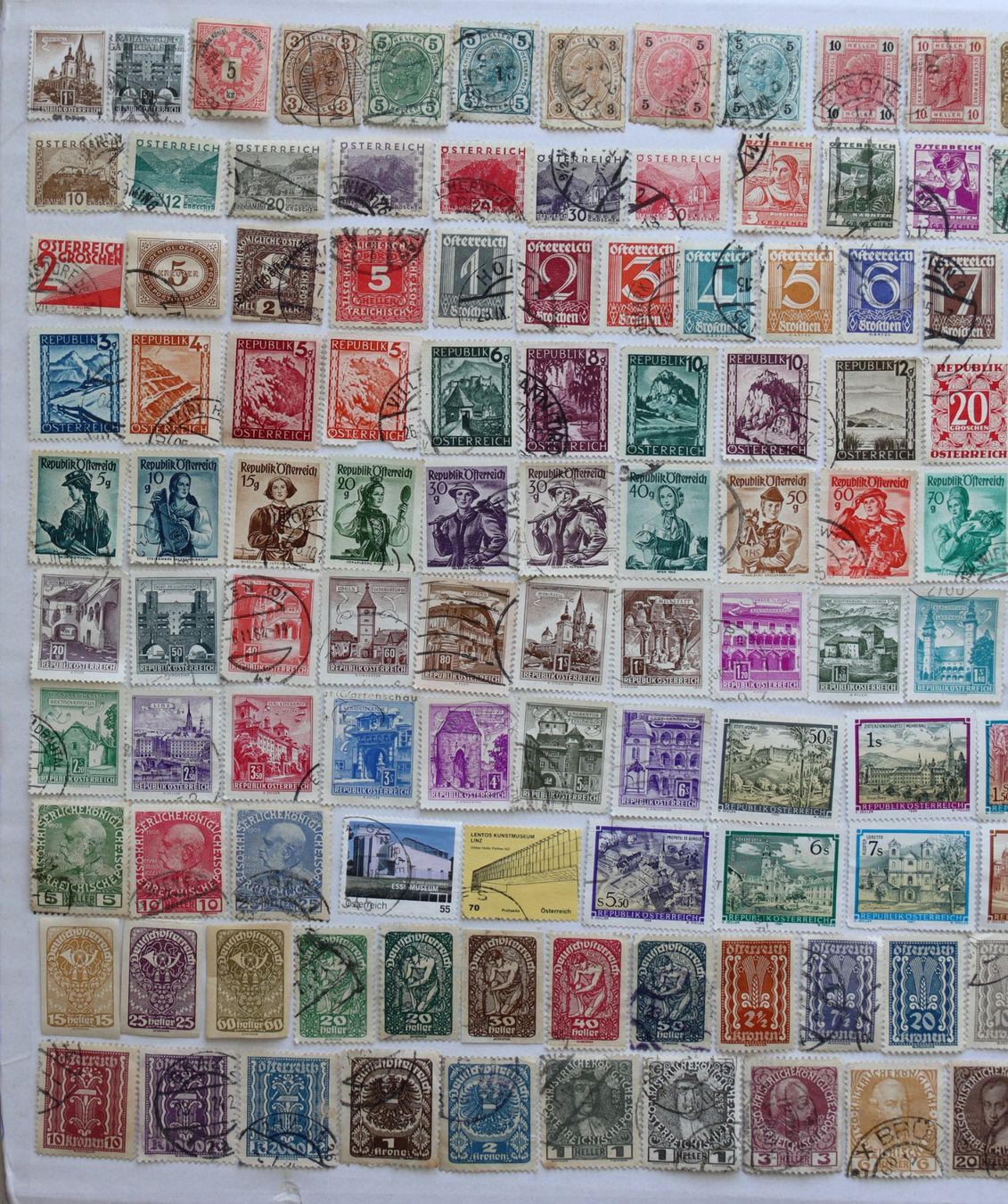 Alle Briefmarken: Briefmarken Österreich – Gebraucht aus Oberentfelden von lakipul 2