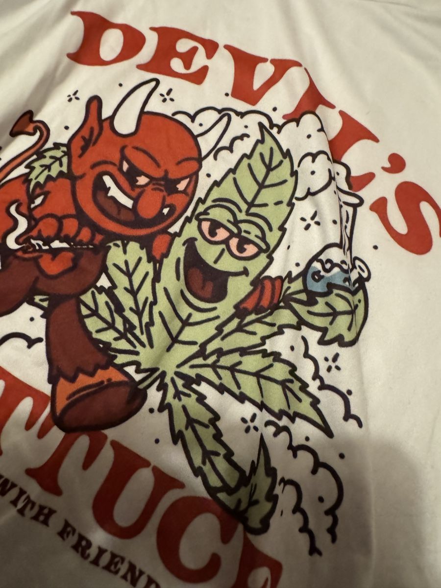 T-shirt: Cooles Devil's Lettuce T-Shirt, Grösse S - Hingucker! – Nuovo (secondo la descrizione) da Bern venduto da pablito01 2