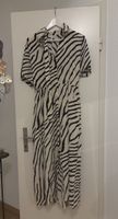 Sommerkleid mit Zebrastreifenprint, Grösse L, leicht