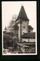 AK Estavayer, Le Château, Entrée, 1928