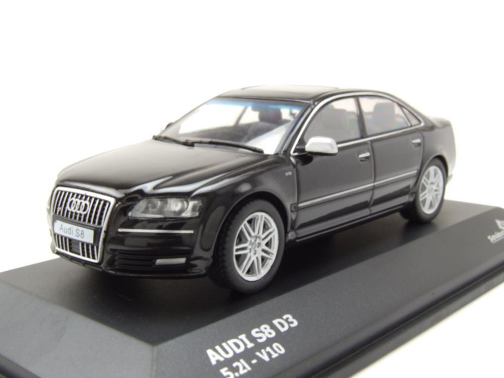 Audi Modellini d'auto: Audi S8 D3 2006-2010 schwarz       1:43 von Solido – Nuovo e nell'imballaggio originale da Gerlafingen venduto da espero88 3