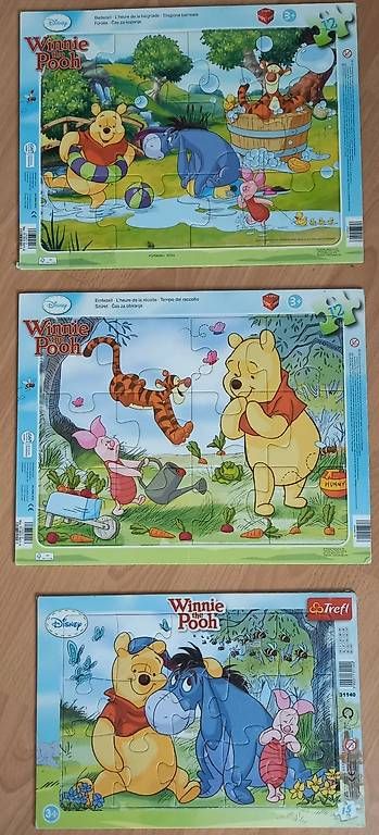 Puzzle: Winnie the Pooh Puzzle Set – Usato da Nussbaumen AG venduto da myb_ymy9 3