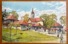 Bern - "Dörfli" Schweiz. Landesausstellung 1914