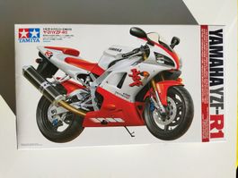 Yamaha YZF-R1, Bausatz von Tamiya 1/12, Fabrikneu