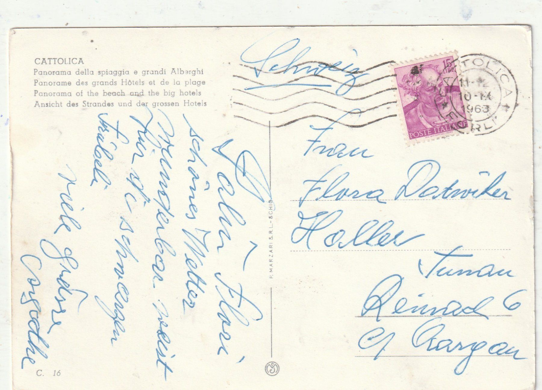 Cartes postales: Strand am Meer – D'occasion à Lumbrein par made02 1