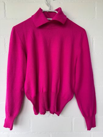 ESCADA Pullover pink Wolle Gr. 36