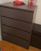 Comoda 4 cassetti scuro