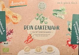 Dein Gartenjahr - 12er Set Gemüsesamen DEMETER