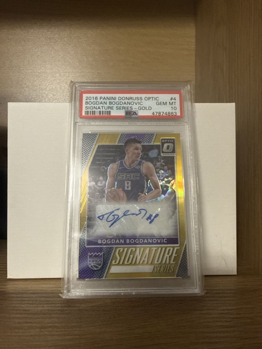 Panini Sammelbilder & Trading cards: 2016 Panini Optic Bogdan Bogdanovic Autograph PSA 10 – Gebraucht aus Neuhausen von MP_TCG