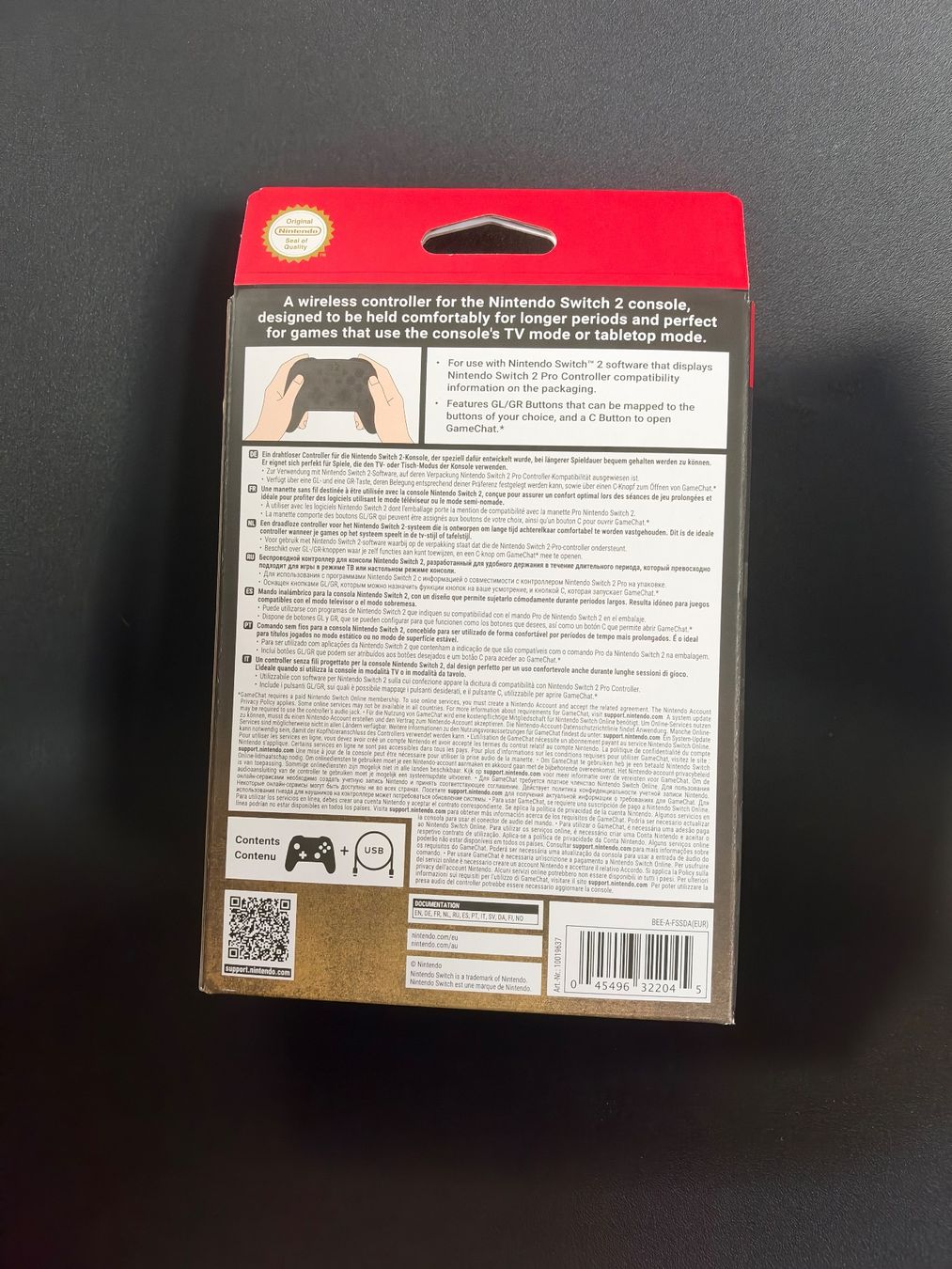 Controller: NEU Nintendo Switch 2 Pro Controller Zelda 40th Edition – Nuovo e nell'imballaggio originale da Küsnacht ZH venduto da thirtytwo 1