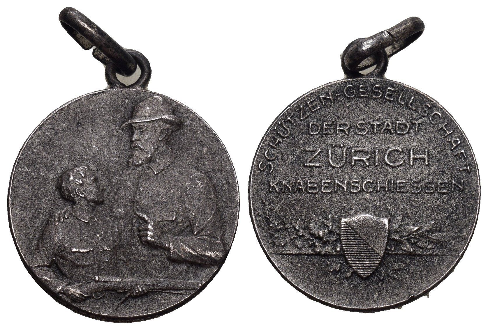 Medaillen: Zürich O.J – Gebraucht aus Bern von numismatictops