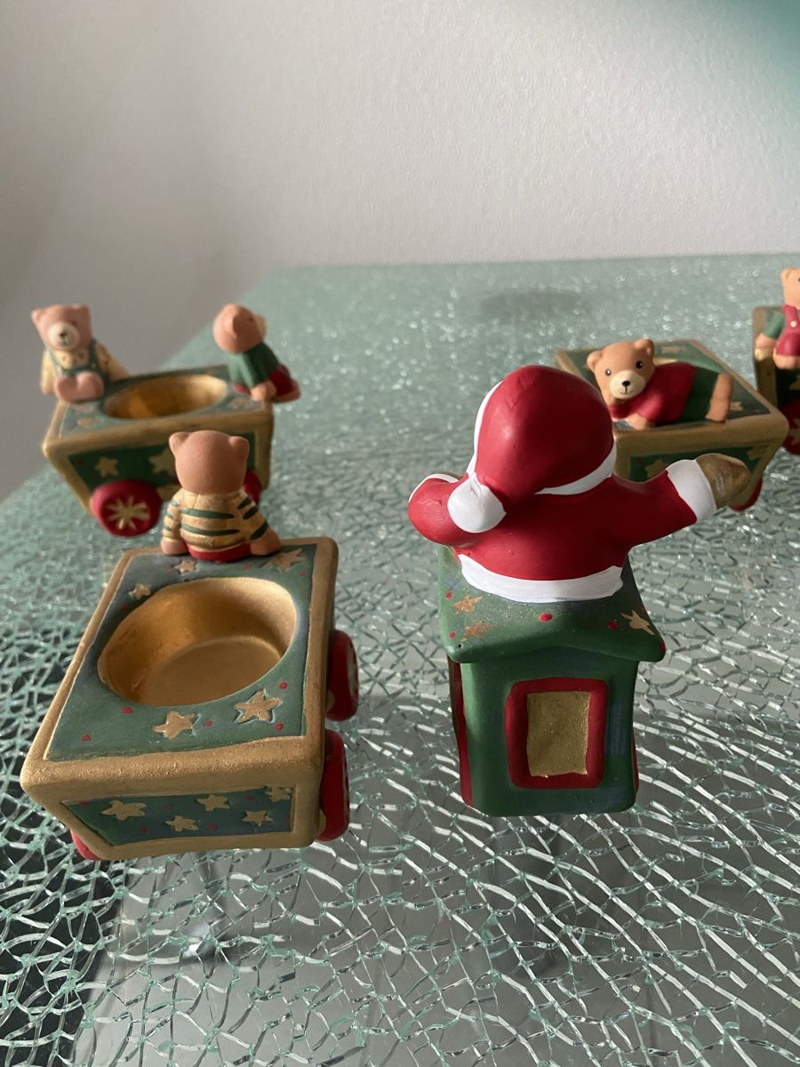 Tutte le decorazioni: Alte Weihnachts Deko Bären und Loki – Usato da Oftringen venduto da andrax 5