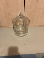 Glasdose mit Deckel transparent ohne Angabe