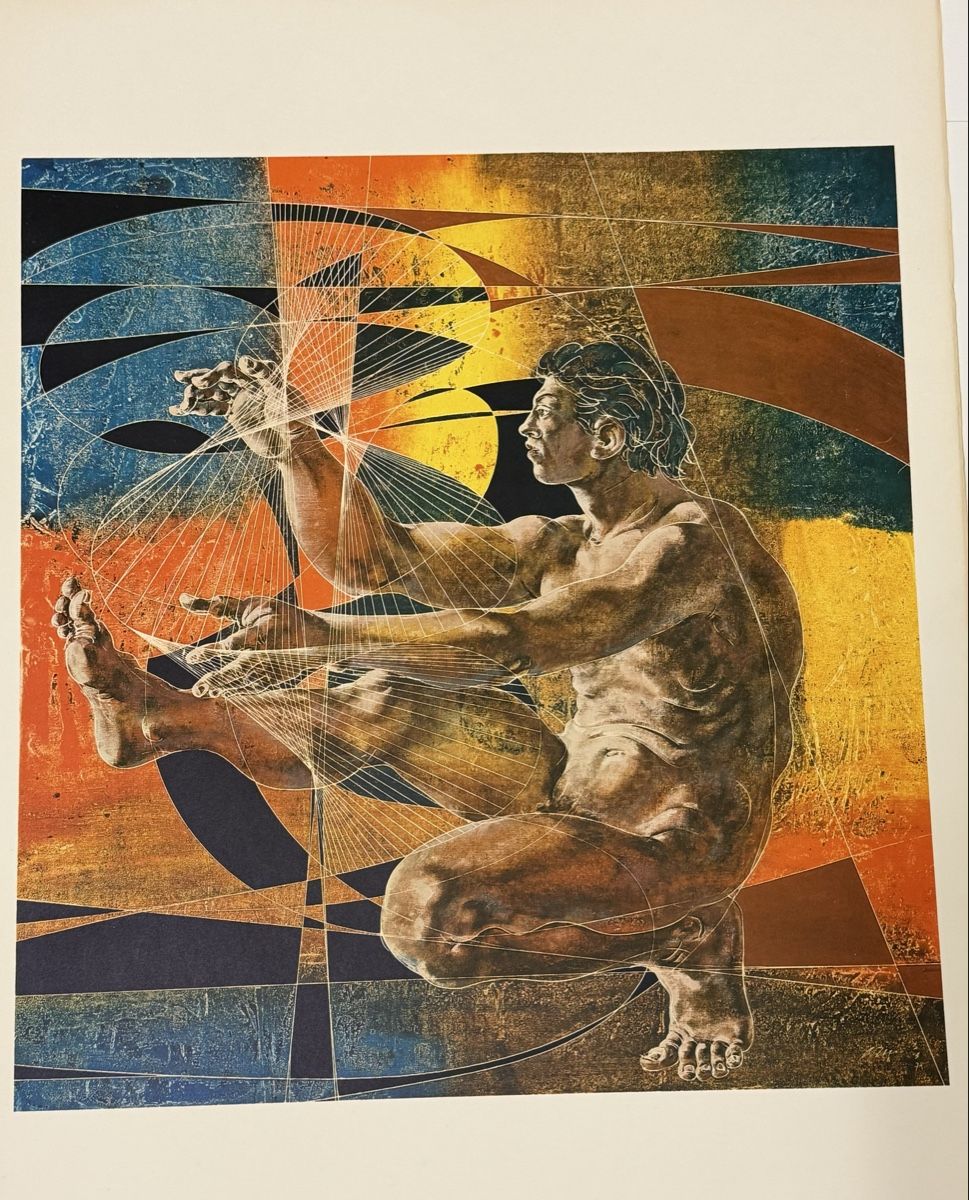Foto & Immagini: Hans Erni Kunstmappe 1971 Temperawerke  – Usato da Zürich venduto da daki81 8