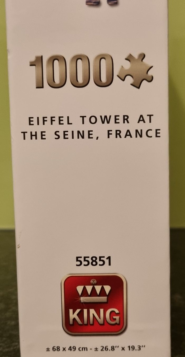 Puzzle: King Puzzle Eiffelturm 1000 Teile – Usato da Sutz venduto da Rawypp 3