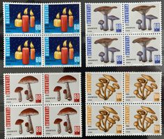 1994, PJ Viererblock Serie postfrisch (**), unter Postpreis