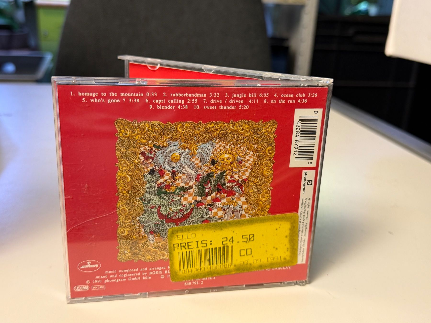 CD: Yello - Baby - SRA04B – Usato da Küsnacht ZH venduto da JazzRecords 1