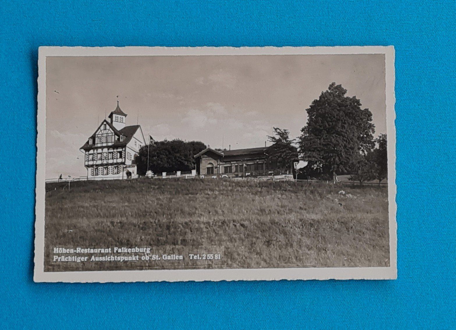 Cartoline postali: Ansichtskarte Rest. Falkenburg SG – Nuovo (secondo la descrizione) da Saland venduto da V-Tour
