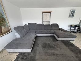 Wohnlandschaft / Sofa  Grau  sehr guter Zustand