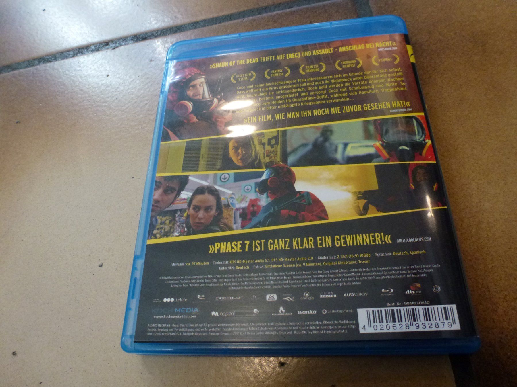 Tutti i DVDs: Phase 7 (BLU-RAY) – Usato da Olten venduto da Disc-Verkauf 2