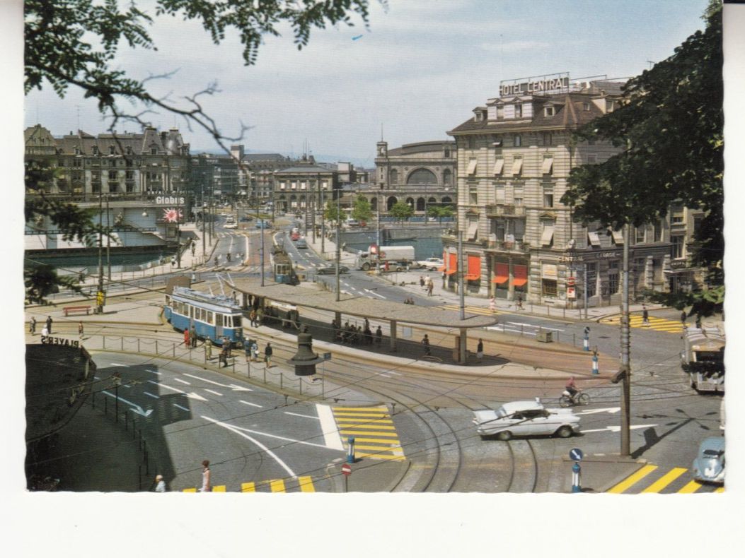Ansichtskarten: Zürich ca. 1960 – Gebraucht aus Bürglen TG von StampGraf