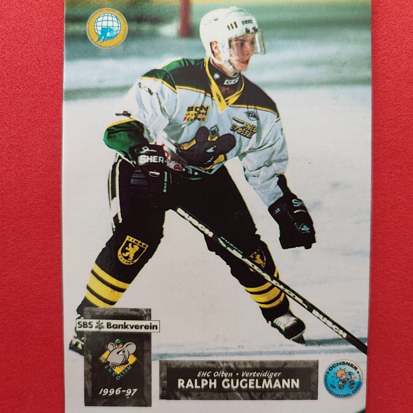 Carte collezionabili: Ralph Gugelmann - EHC OLTEN - 1996/97 – Usato da Dübendorf venduto da kb86_MOVIE