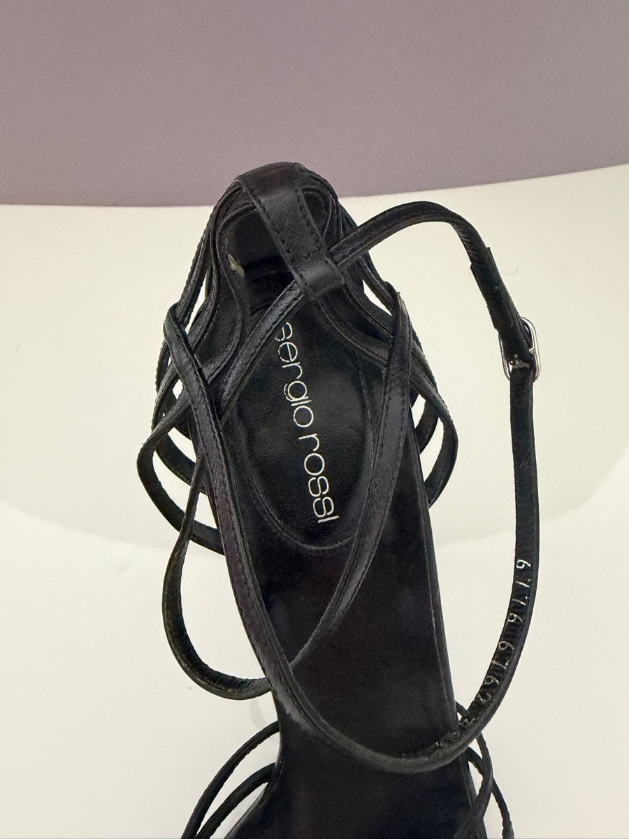 Sergio Rossi Scarpe da donna: Sergio Rossi Sandaletten Schwarz – Nuovo (secondo la descrizione) da Zürich venduto da koc_6l5j 3
