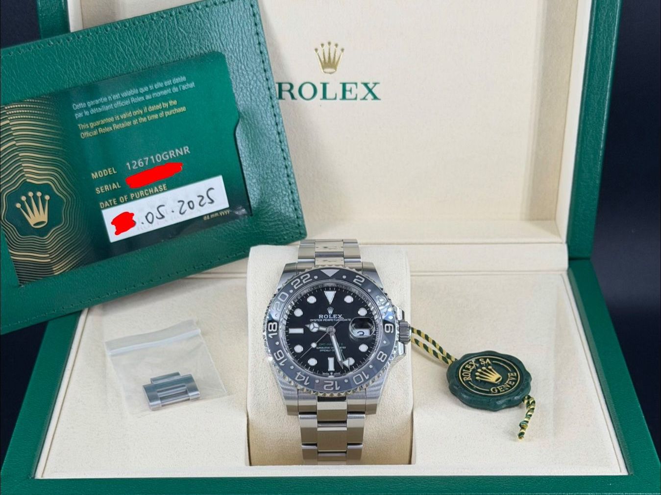 Rolex Orologi: Rolex GMT-Master 2 - Bruce Wayne - 2025 - Like New – Usato da Schindellegi venduto da SchLux 6
