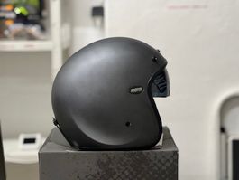 Casco jet Cgm Porto grigio opaco L