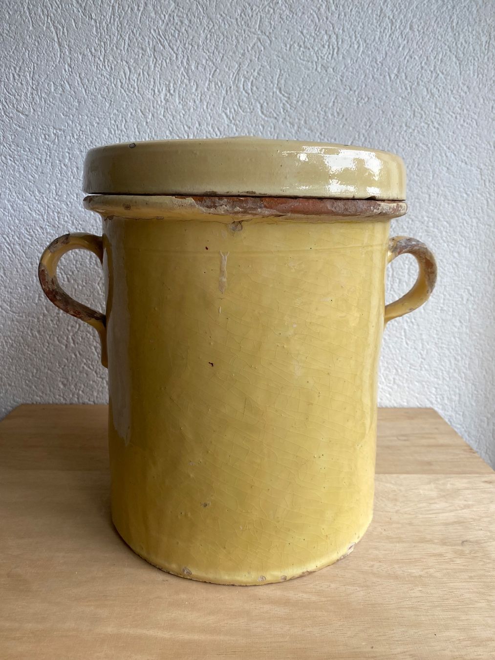Casseroles: Grosse gelber Keramik Topf mit Deckel – D'occasion à Burgdorf par gre_2ftz 1