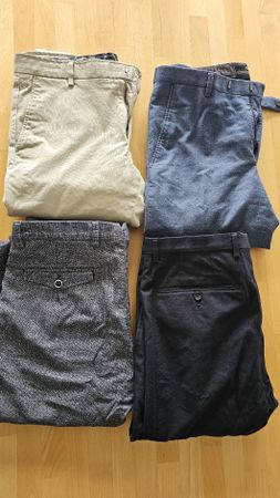 4x Herren Hosen, 2x Joop, 1x CK, 1x Massimo Dutti
