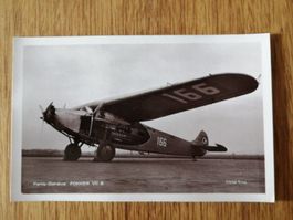 antike Foto-AK  Swissair Fokker VIIB